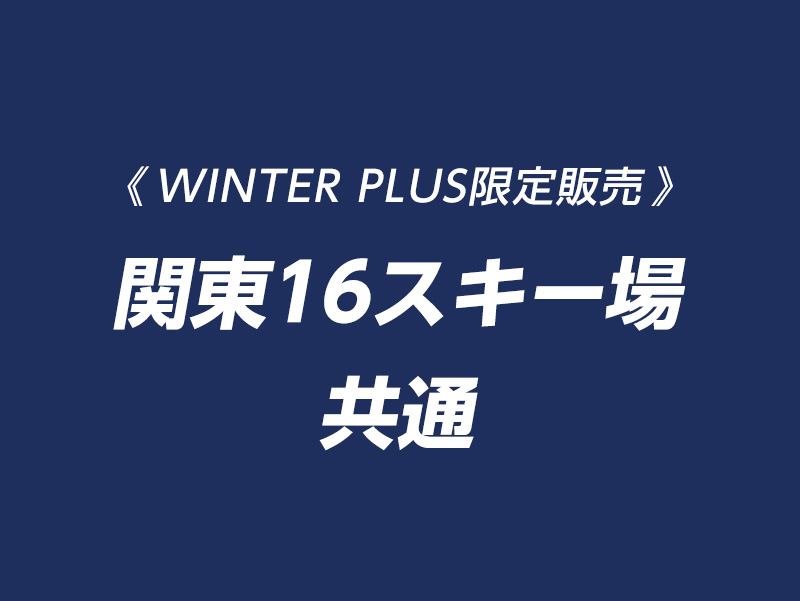 関東16スキー場共通